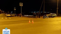 Девушка на мотоцикле пострадала в ДТП возле Южно-Сахалинска