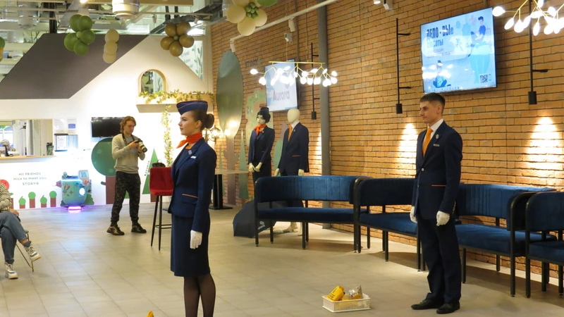 Бортпроводники «Авроры» раскрыли секреты своей профессии