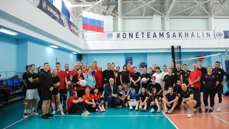 Соревнования по японскому мини-волейболу прошли в Южно-Сахалинске 