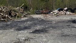 Убирать гору мусора на юге Сахалина некому. За свалку спорят два района