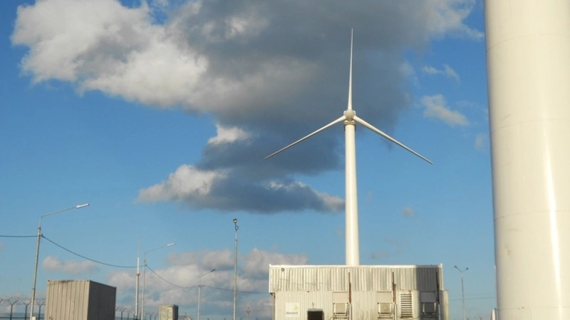 Ветродизельная электростанция на Кунашире за месяц сэкономила 4,5 тонны топлива