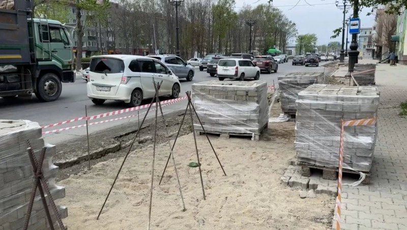 Заключительный участок проспекта Победы в Южно-Сахалинске откроют к 1 сентября