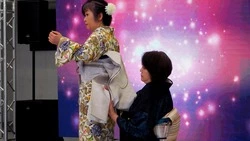 Южносахалинцам рассказали, как надевать традиционное японское кимоно