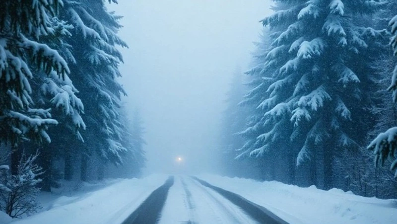 Трассу между Тымовским и Александровском-Сахалинским закрыли из-за метели