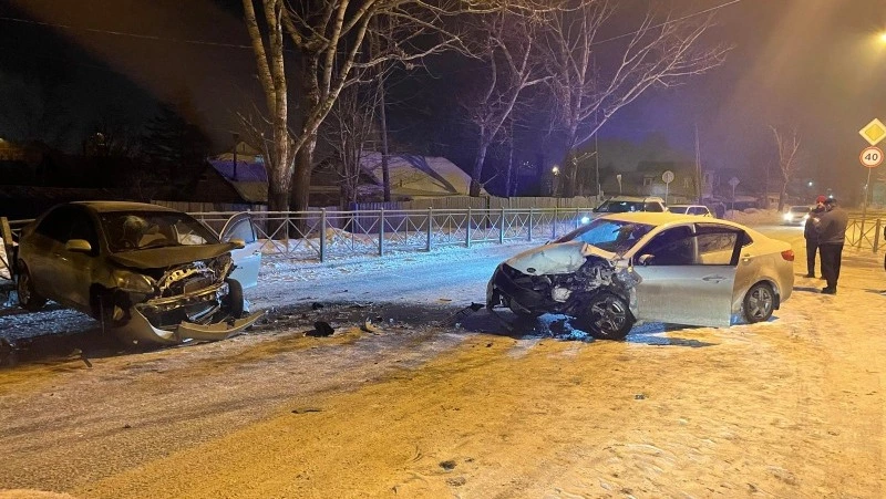 Виновник серьезного ДТП сбежал с места происшествия в Южно-Сахалинске