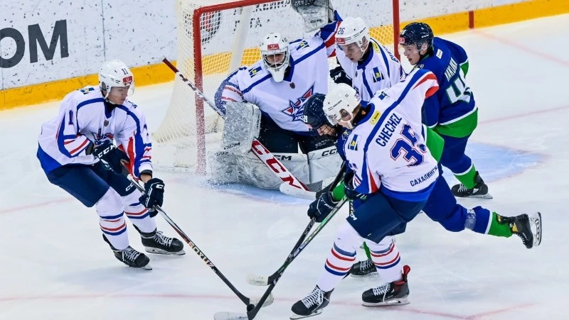 «Сахалинские акулы» проиграли «Капитану» в Ступино 