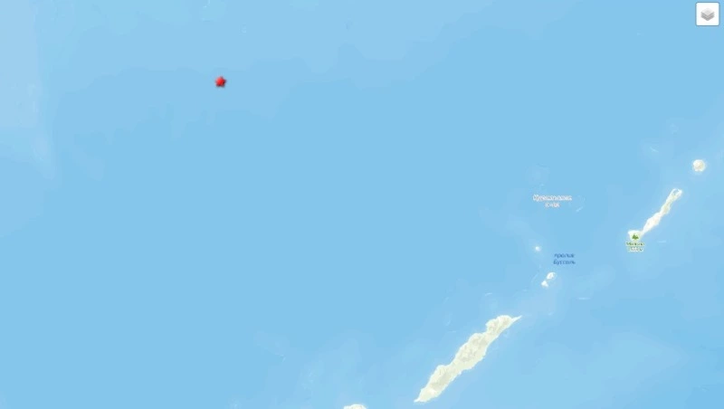 Землетрясение магнитудой 4,9 зарегистрировали в районе Курил в Охотском море 
