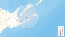 На Южных Курилах зафиксировали подземные толчки магнитудой 4,5 