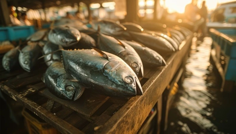 За неделю на Сахалине и в Приморье оформили на экспорт свыше 20 тыс тонн рыбопродукции