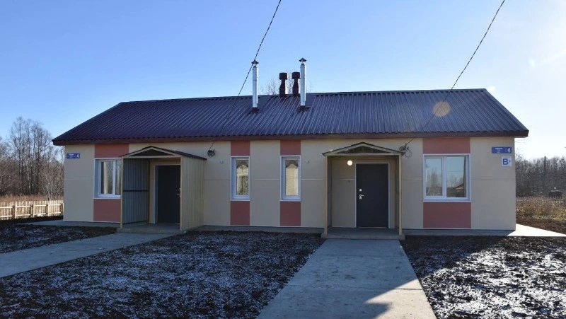 В селе Малиновка в Поронайском районе готовят к сдаче 6 домов для переселения из аварийного жилья