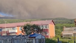 Пепел от вулкана Эбеко обрушился на Северо-Курильск