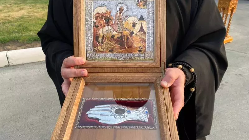 Мощи святого Александра Невского доставили на Сахалин
