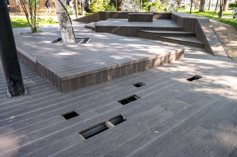 Сквер Пограничников в Южно-Сахалинске закроют после того, как его громили год