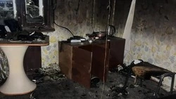 Мужчина погиб при пожаре в квартире на улице Армейской в Южно-Сахалинске