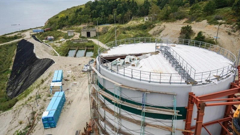 Очистные сооружения в Корсакове готовы на 70%