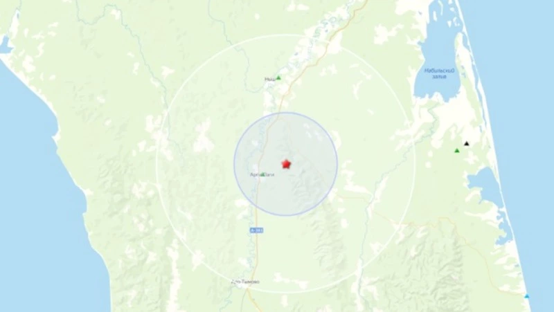 Двухбалльное землетрясение ощутили жители села Арги-Паги