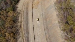 Строительство участка улицы Горького в Южно-Сахалинске проконтролировали с помощью БПЛА 