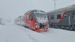 Движение ряда пригородных поездов отменили из-за циклона на Сахалине