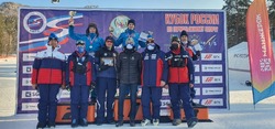 Горнолыжники Сахалина заняли весь пьедестал на этапе Кубка России