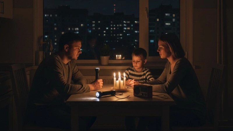 Массовое отключение света произошло в Южно-Сахалинске и пригороде