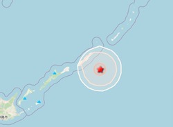 Землетрясение зарегистрировали ночью на Курильских островах