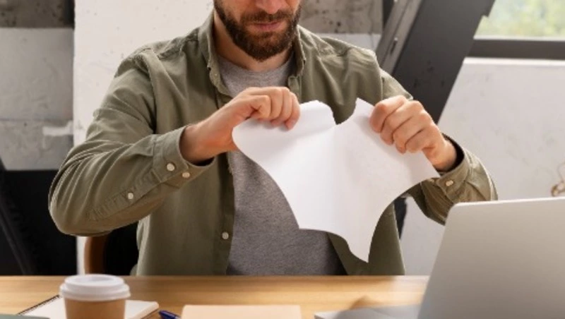 Сахалинец порвал важные документы на глазах у следователя и адвоката