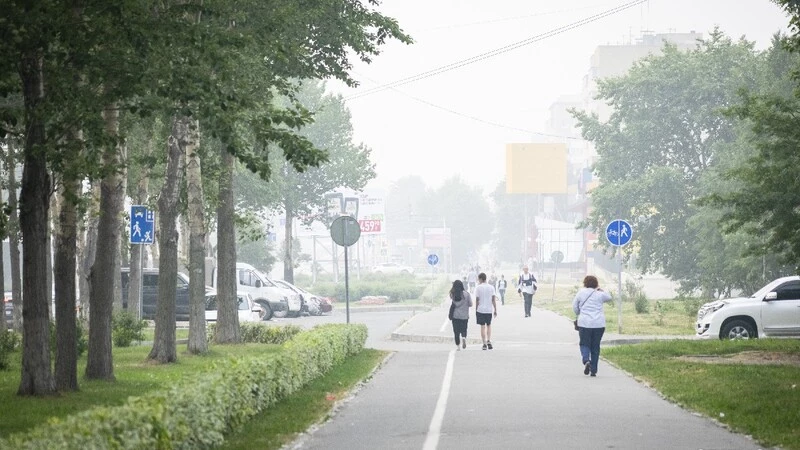 Едкий дым от якутских пожаров может вернуться на Сахалин
