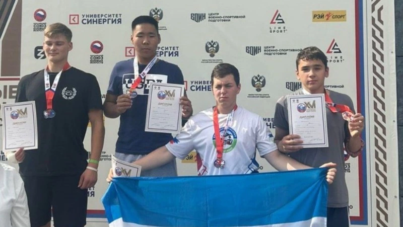 Мас-рестлер с Сахалина завоевал бронзу на Всероссийских юношеских играх боевых искусств