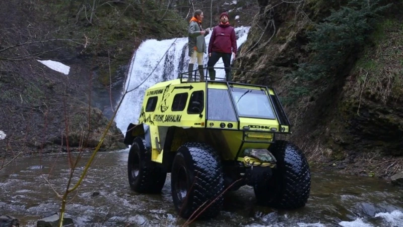 Экстремальный тур на вездеходе на водопад Сигаси