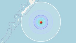 Землетрясение магнитудой 4,8 зарегистрировали на Cеверных Курилах 20 октября