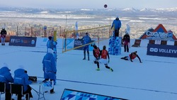 Сахалин впервые принял 2 этап Кубка России по волейболу на снегу