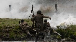 Штурм полицейского поста Хандаса реконструируют в Смирныховском районе