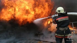 Пожарные потушили огонь в заброшенном строении в СНТ «Коммунальник» Южно-Сахалинска