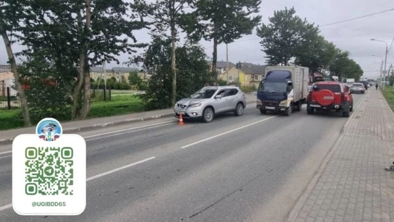 Пенсионерка попала под колеса японского кроссовера в Южно-Сахалинске