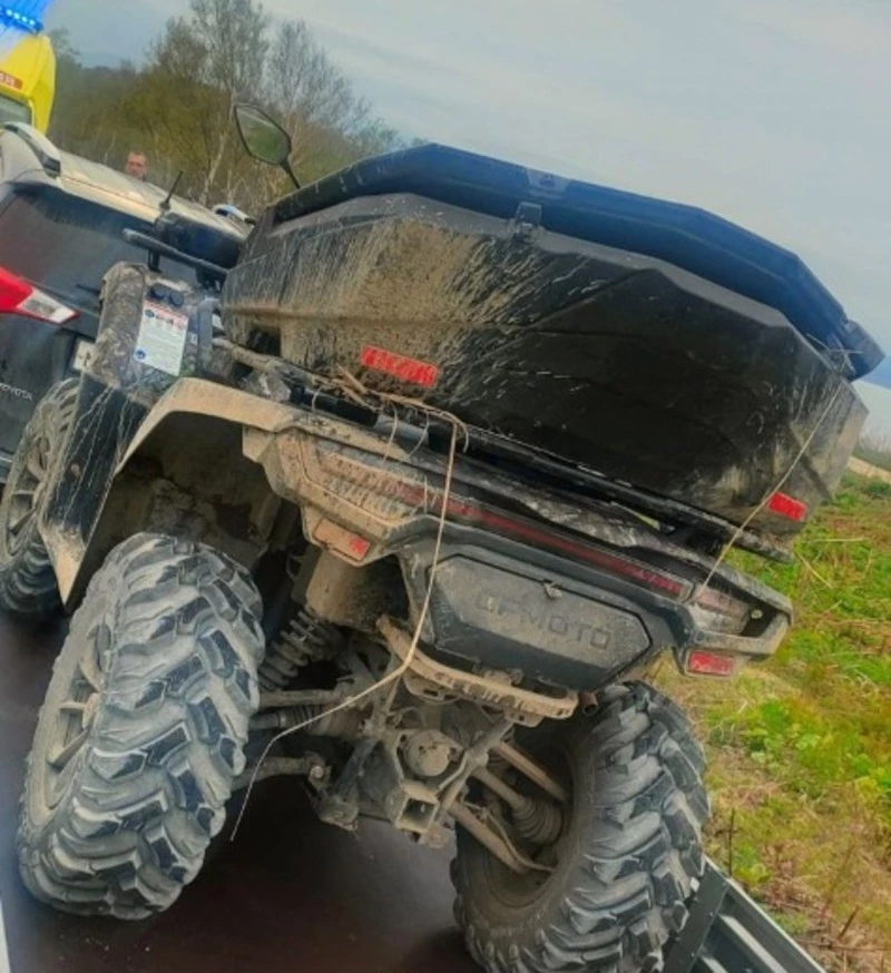 Мужчина на квадроцикле потерял управление на трассе в Корсаковском районе