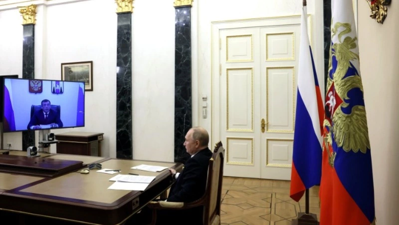 «СахалинТех»: Валерий Лимаренко сообщил Путину о темпах строительства научного кампуса на островах