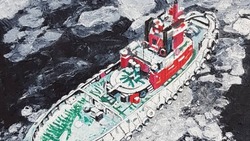Художница обратилась к сахалинцам с просьбой придумать название картине с «корабликом»