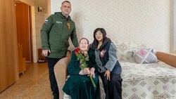 Подвиг длиною в век: 102-летняя участница трудового фронта приняла поздравления в Южно-Сахалинске