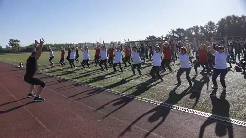 В Корсакове провели массовую зарядку