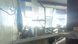 В здании пивзавода в Южно-Сахалинске обрушилась стена