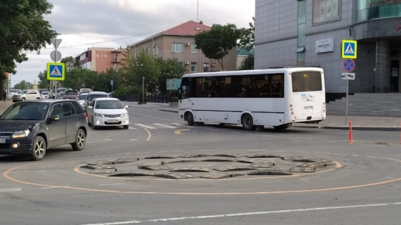 Мини-кольца на Сахалинской убирают. Они больше не нужны