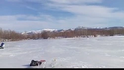 Сахалинские рыбаки уже начали выходить на лед 