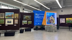 «Мы вместе»: в Южно-Сахалинске открыли благотворительную выставку