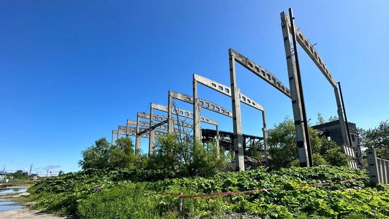 Сроки сноса заброшенного здания в Ново-Александровске назвали в мэрии Южно-Сахалинска