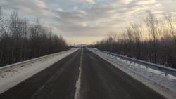 Дорогу из Долинска в Быков заасфальтировали на Сахалине