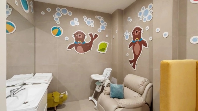 Пеленальную комнату открыли в зоне вылета аэропорта Южно‑Сахалинска