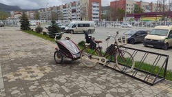 Василий Вишневский ищет хозяйку чудо-велосипеда в Южно-Сахалинске