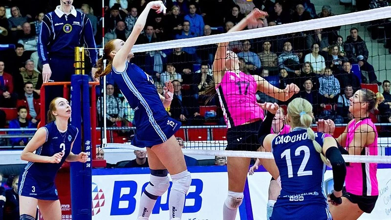Волейболистки «Сахалина» поставили клубный рекорд в Суперлиге