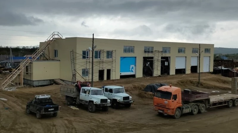 Новая лесопожарная станция в Ногликах начнет работу уже в конце года