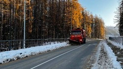 На юге Сахалина завершили расчистку региональных дорог после снегопада